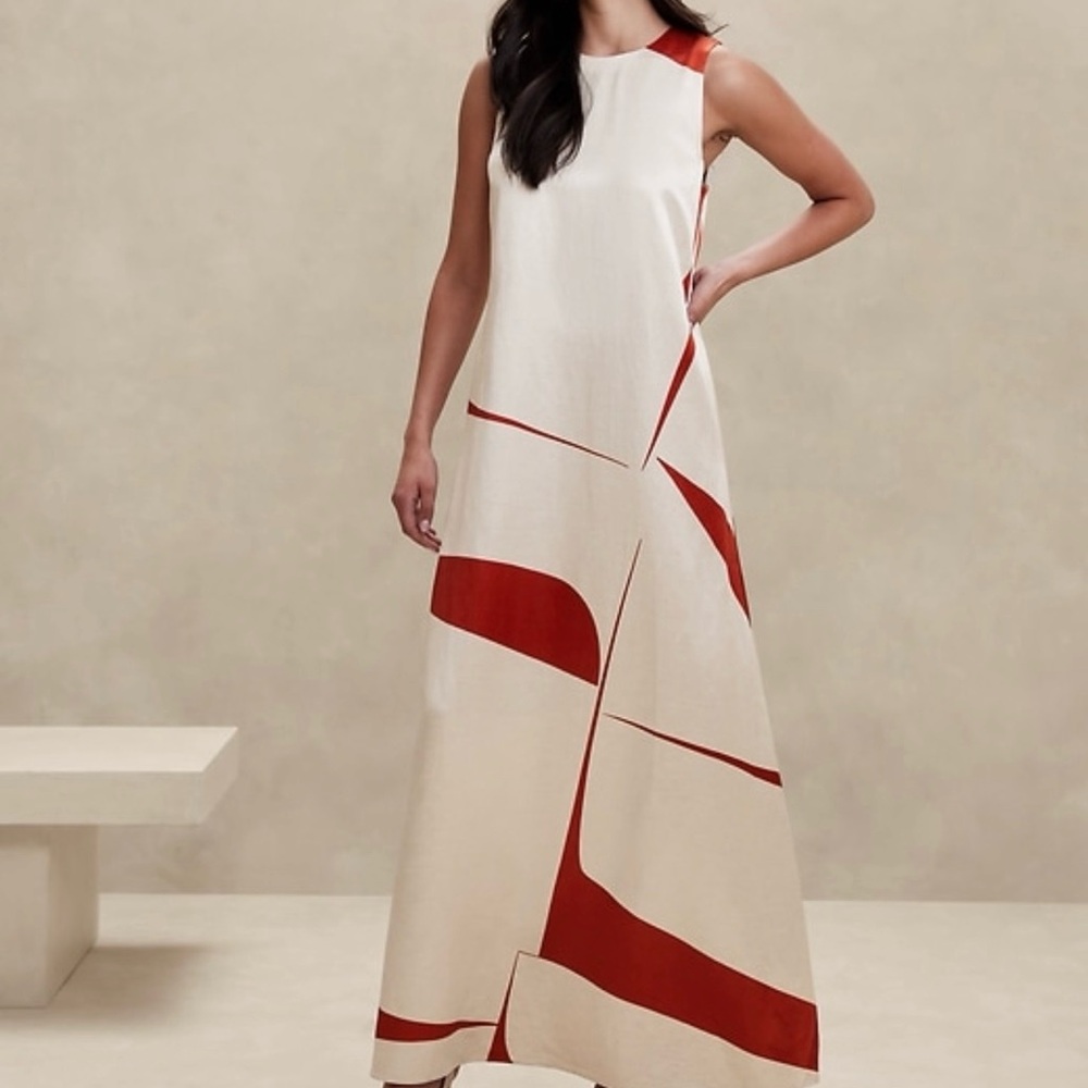 Laila Maxi Dress Banana Republic